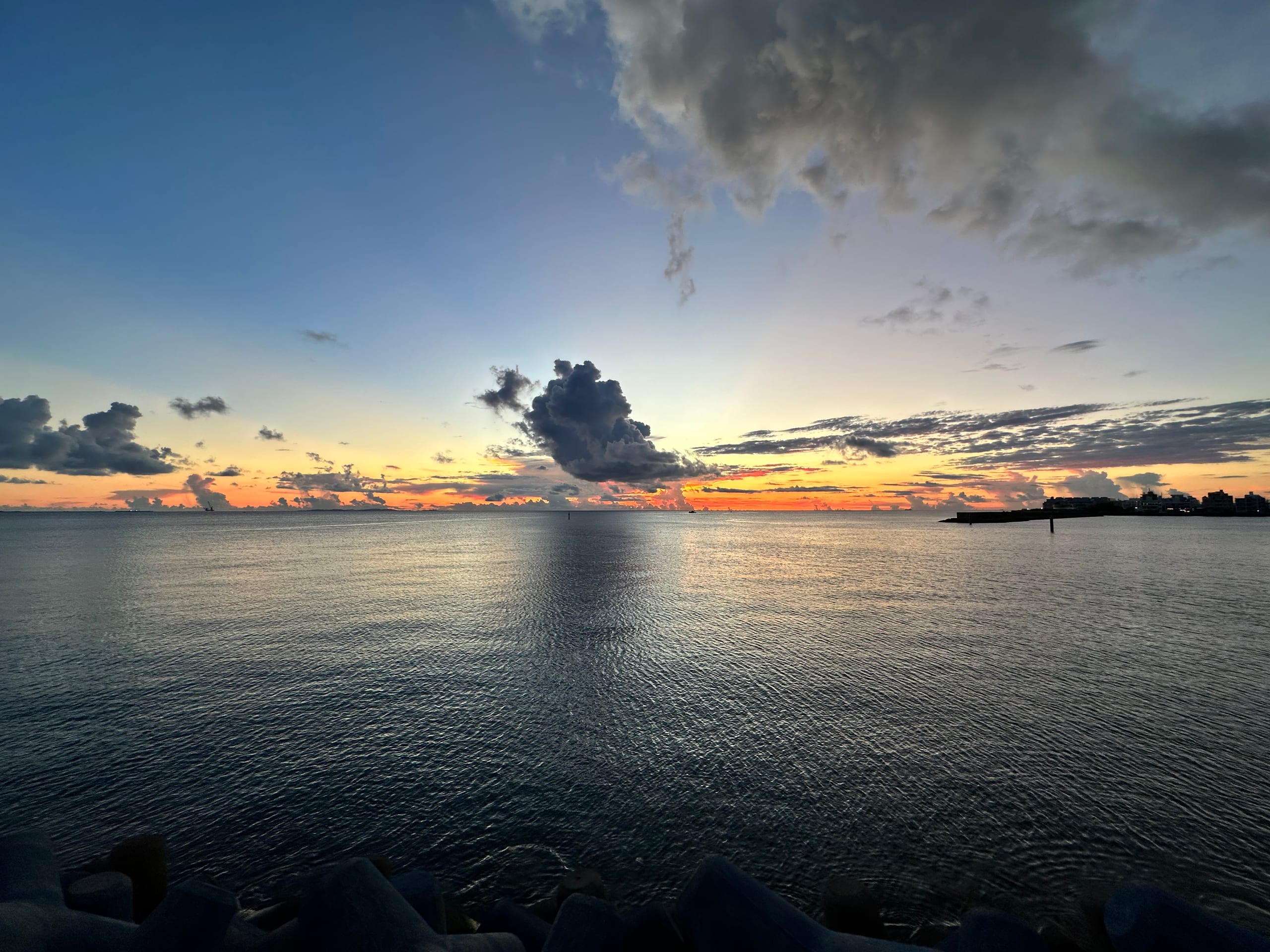 夕暮れのヴィラ